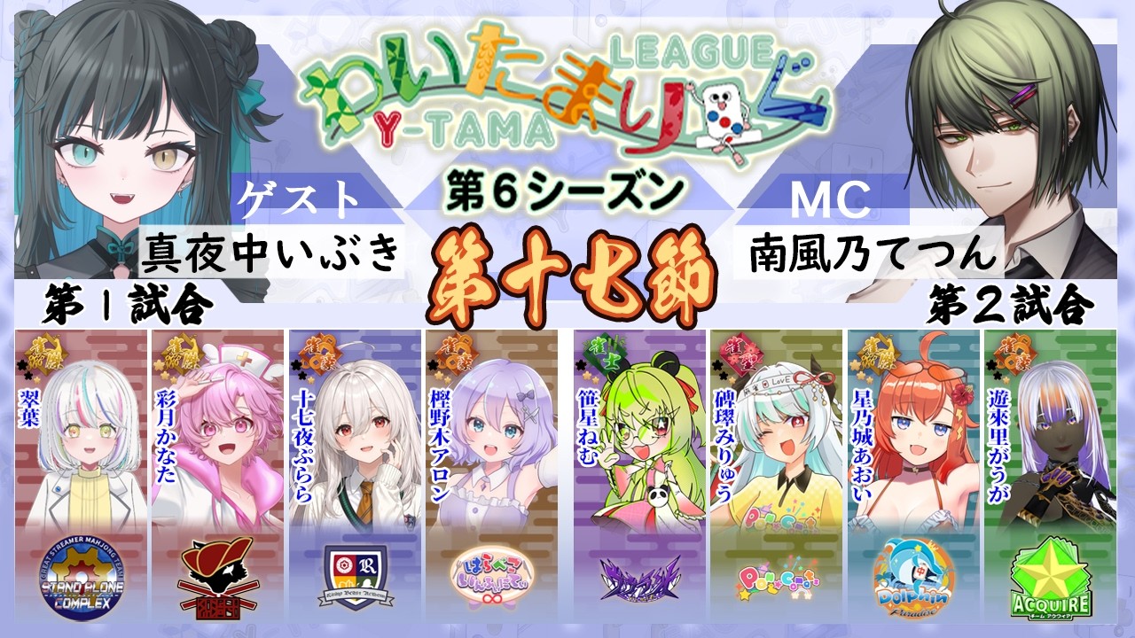 わいたまりーぐ第17節終了！
