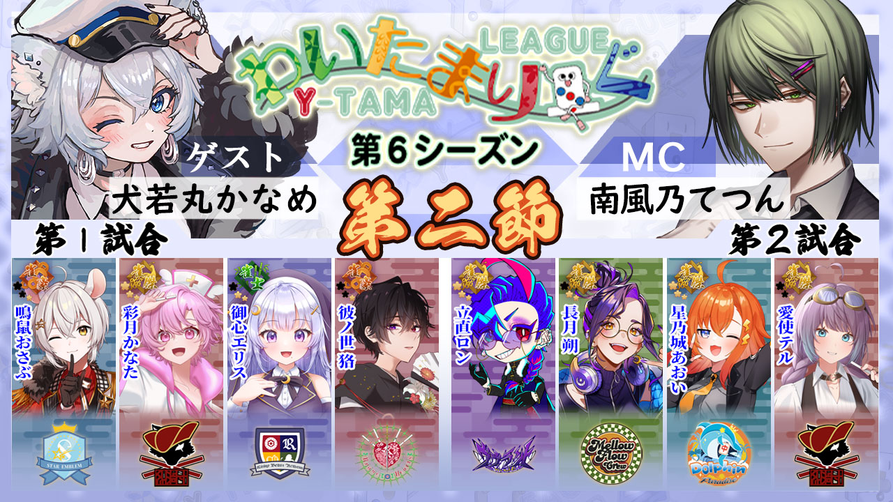 わいたまりーぐ第2節終了！