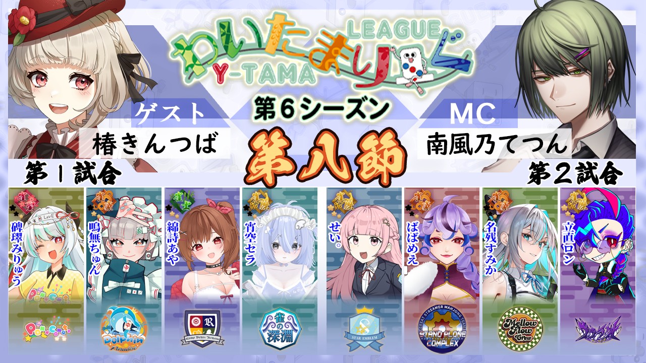 わいたまりーぐ第8節終了！